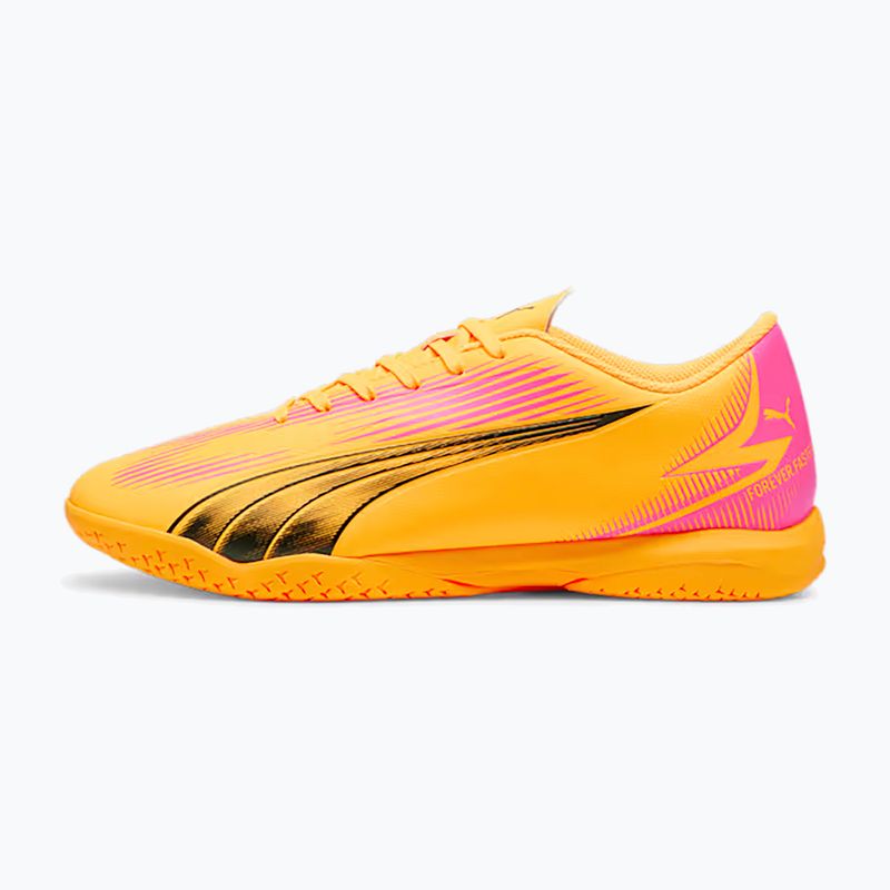 Încălțăminte de fotbal PUMA Ultra Play IT sunset glow/puma black/sun stream 8