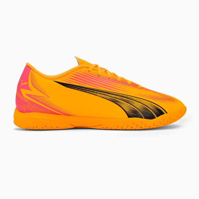 Încălțăminte de fotbal PUMA Ultra Play IT sunset glow/puma black/sun stream 2