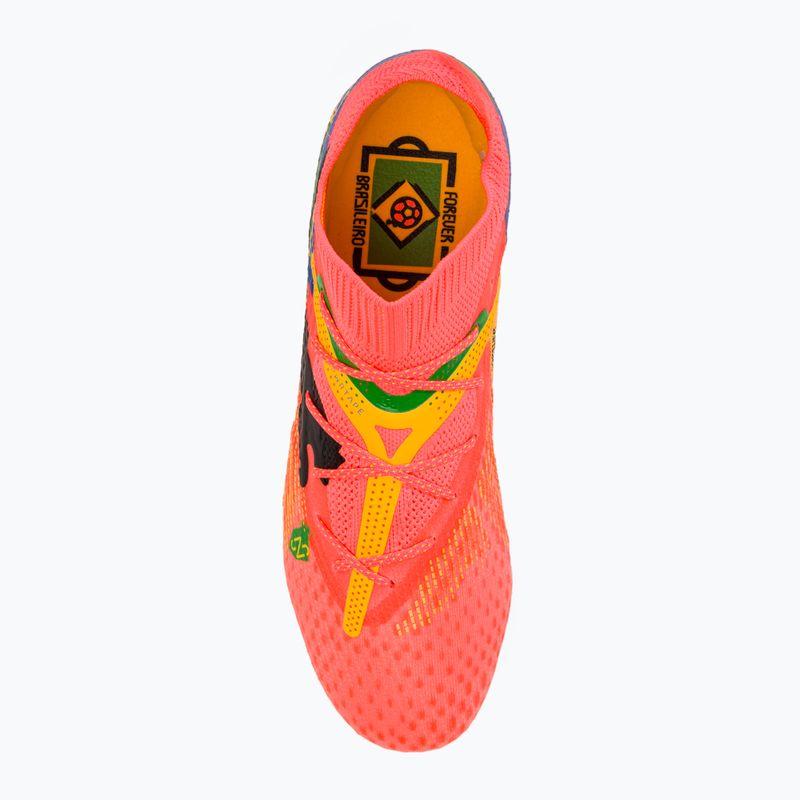 Încălțăminte de fotbal  PUMA Future 7 Ultimate Neymar Jr FG/AG sunset glow/black/sun stream/puma green/blue 5