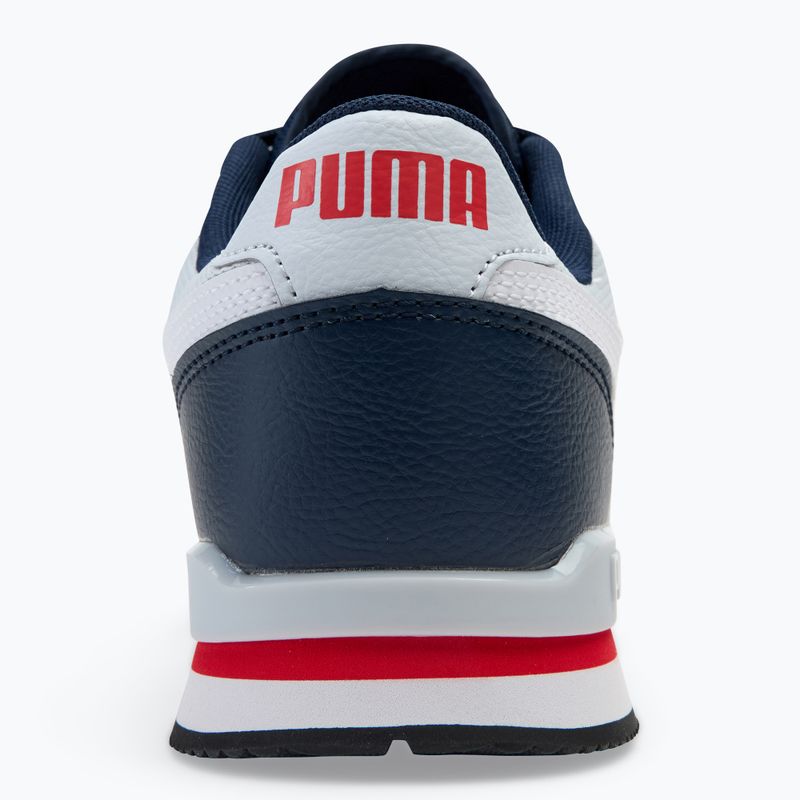 Încălțăminte PUMA ST Runner v3 Mesh silver mist/white/club navy/for all time red/black 6