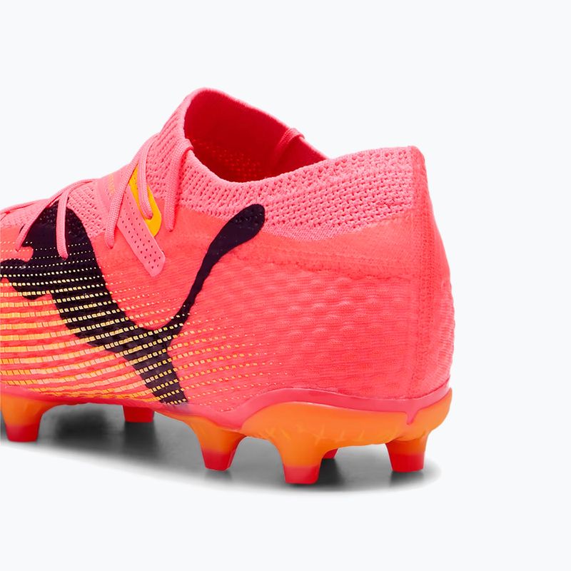 Încălțăminte de fotbal PUMA Future 7 PRO+ FG/AG sunset glow/puma black/sun stream 13