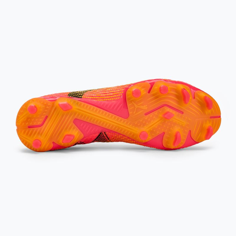 Încălțăminte de fotbal PUMA Future 7 PRO+ FG/AG sunset glow/puma black/sun stream 4