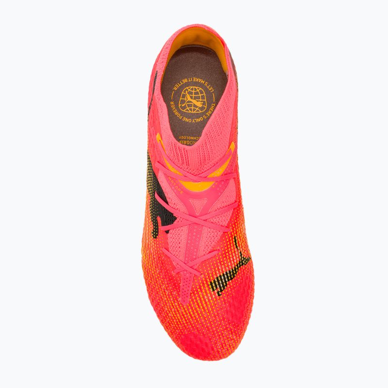 Încălțăminte de fotbal PUMA Future 7 PRO+ FG/AG sunset glow/puma black/sun stream 5