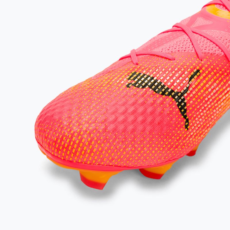 Încălțăminte de fotbal PUMA Future 7 PRO+ FG/AG sunset glow/puma black/sun stream 7