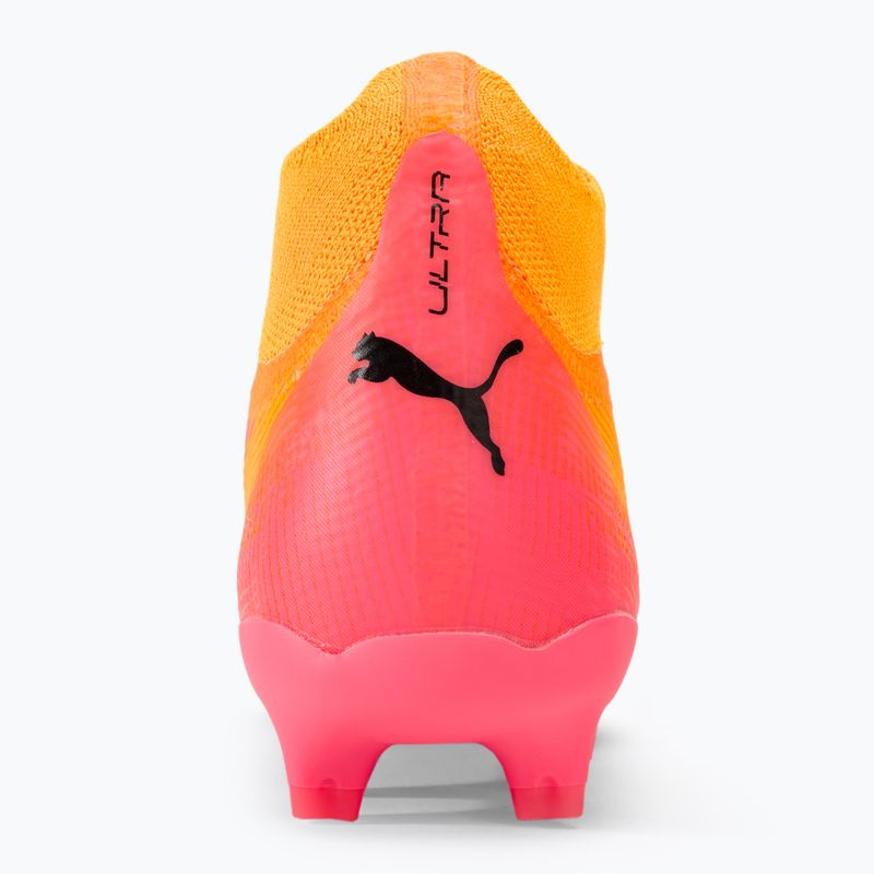 Încălțăminte de fotbal pentru copii PUMA Ultra Pro FG/AG Jr sunset glow/puma black/sun stream 6