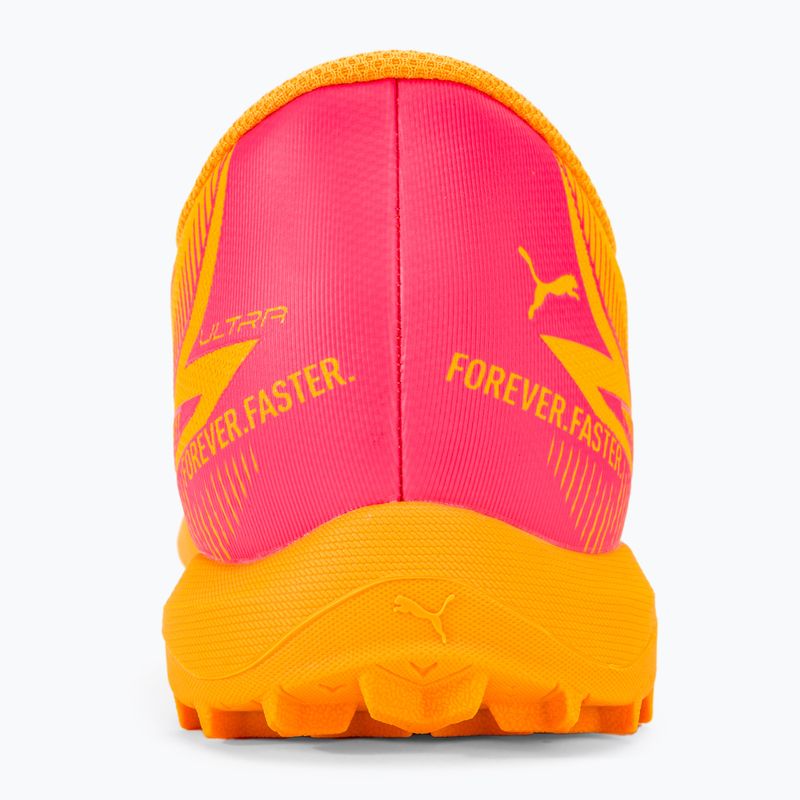 Încălțăminte de fotbal PUMA Ultra Play TT sunset glow/puma black/sun stream 6