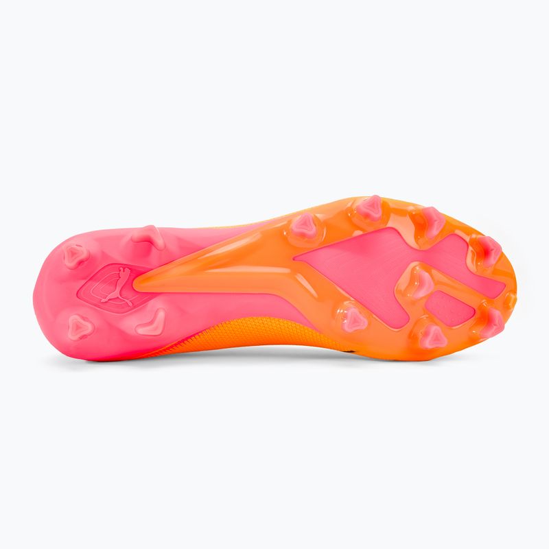 Încălțăminte de fotbal PUMA Ultra Match FG/AG sunset glow/puma black/sun stream 4