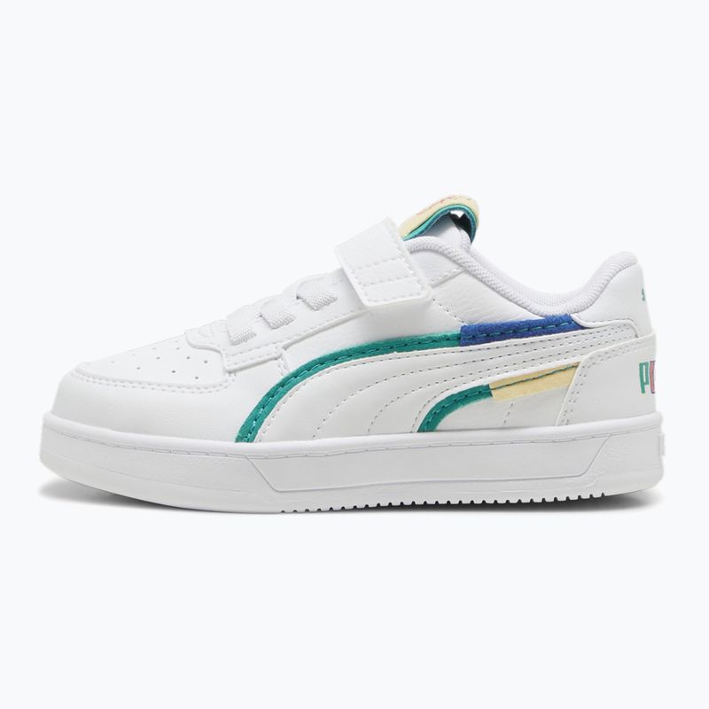 Încălțăminte pentru copii PUMA Caven 2.0 Ready, Set, Better AC+ PS puma white/cobalt glaze/sparkling green