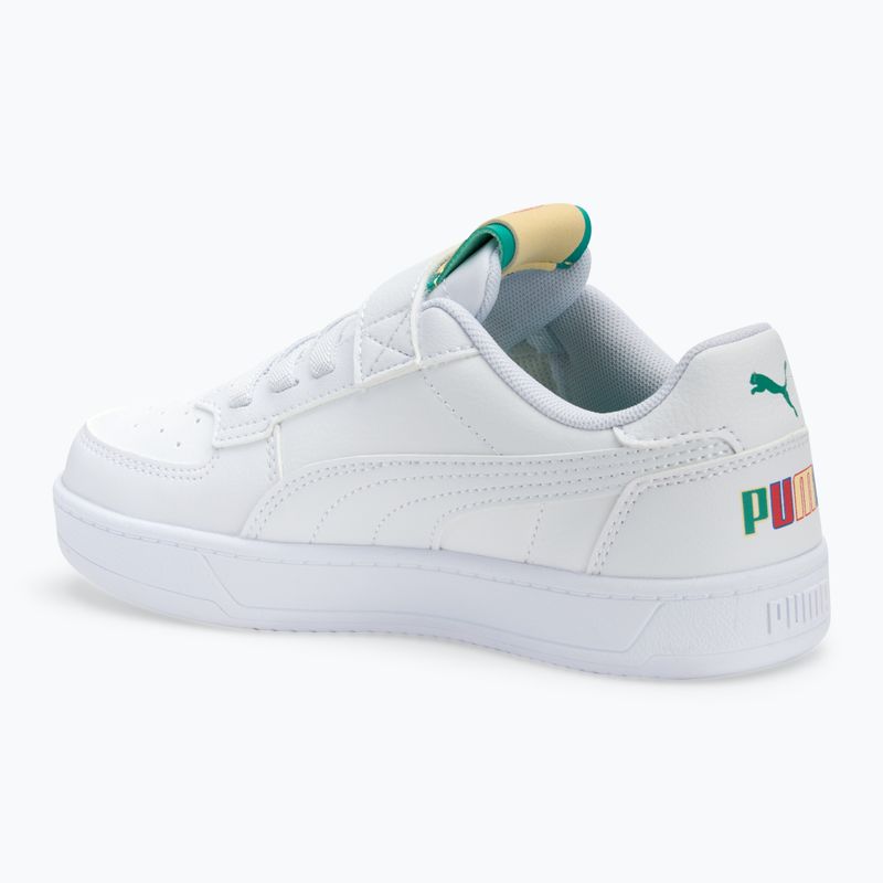 Încălțăminte pentru copii PUMA Caven 2.0 Ready, Set, Better AC+ PS puma white/cobalt glaze/sparkling green