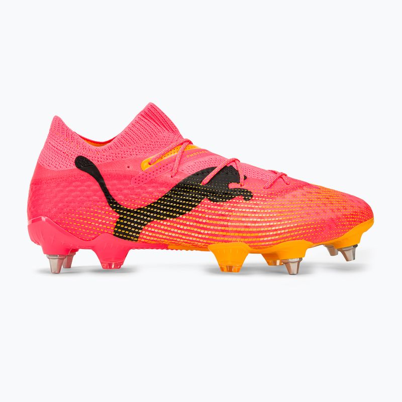 Încălțăminte de fotbal PUMA Future 7 Ultimate MxSG sunset glow/puma black/sun stream 2