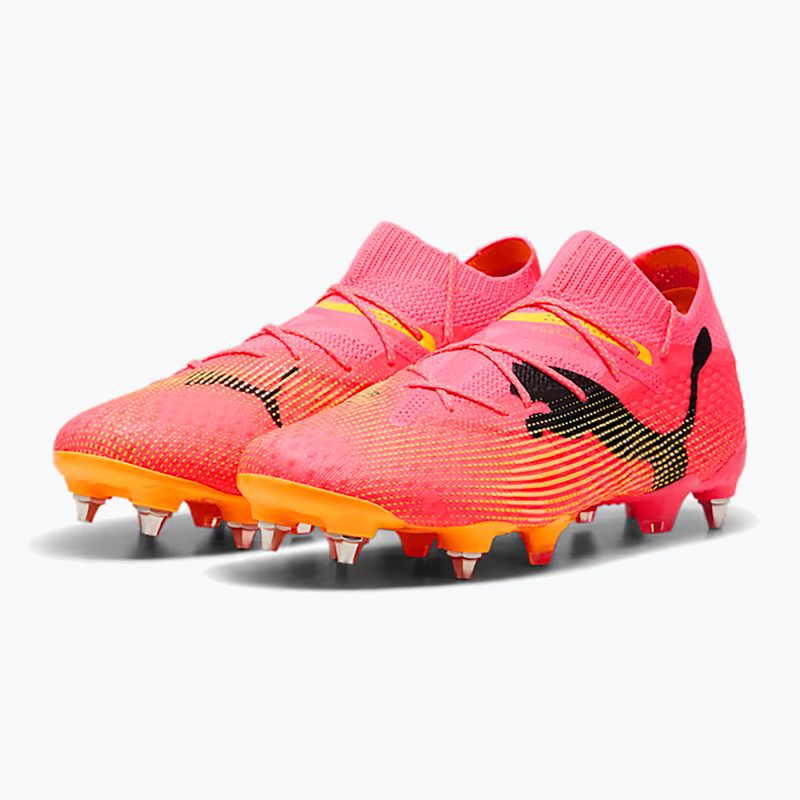 Încălțăminte de fotbal PUMA Future 7 Ultimate MxSG sunset glow/puma black/sun stream 10