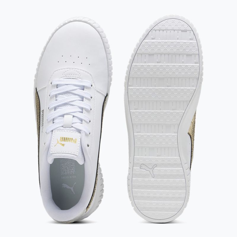 Încălțăminte pentru femei PUMA Carina 2.0 Metallic Shine puma white/puma gold/puma silver 11