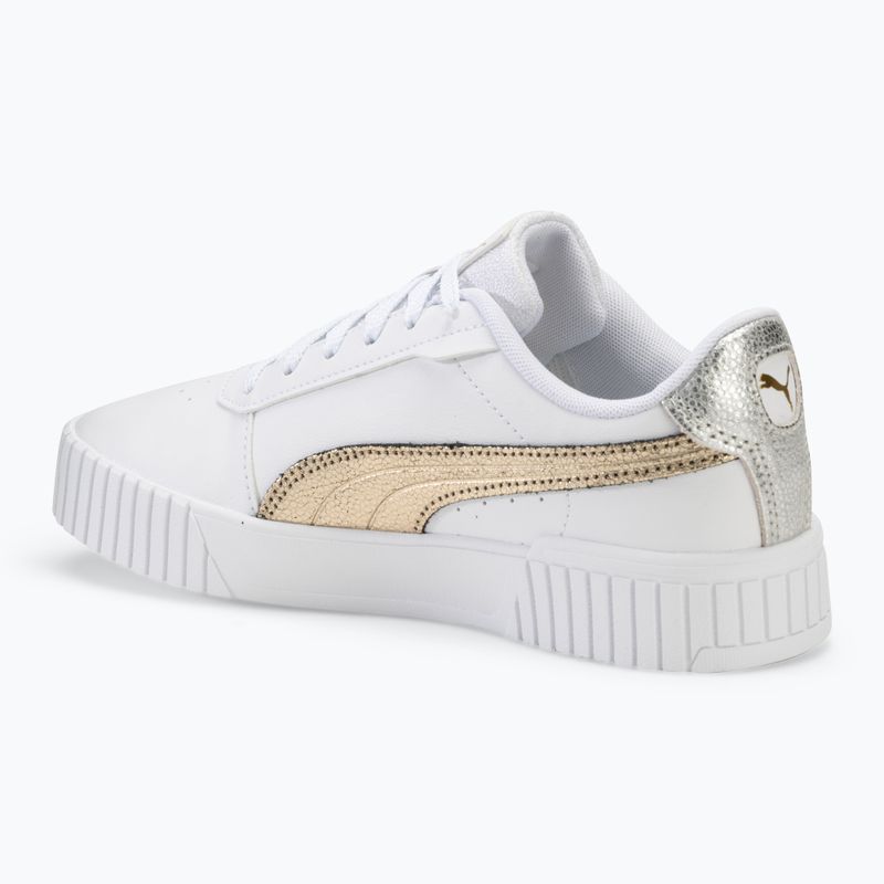 Încălțăminte pentru femei PUMA Carina 2.0 Metallic Shine puma white/puma gold/puma silver 3