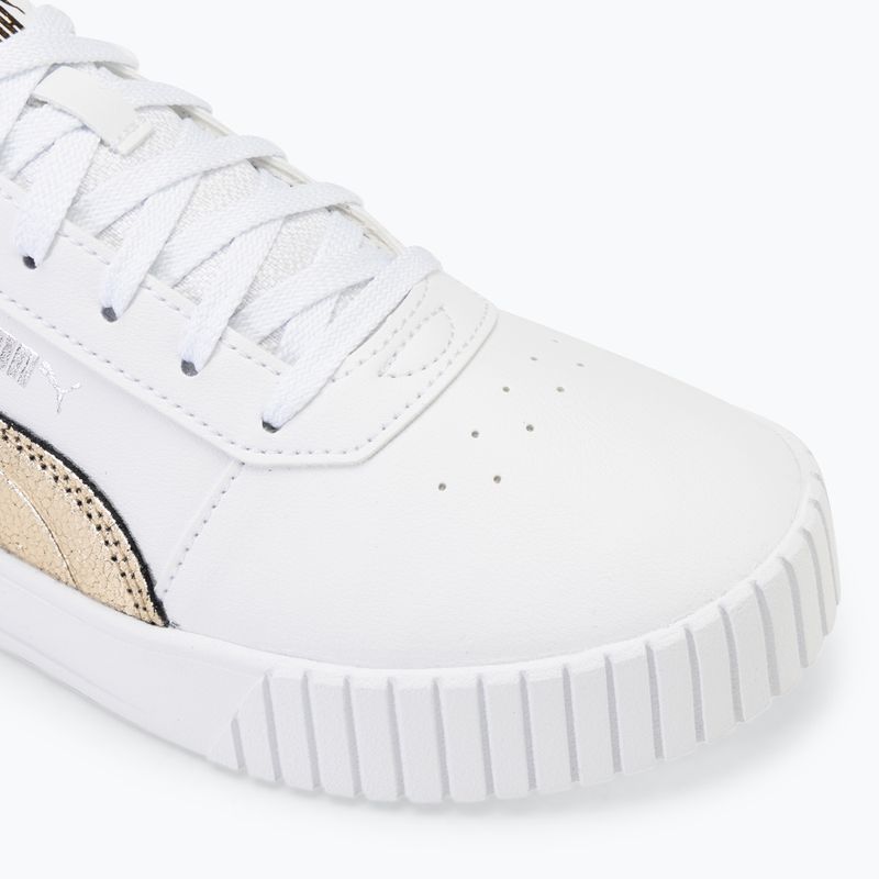 Încălțăminte pentru femei PUMA Carina 2.0 Metallic Shine puma white/puma gold/puma silver 7