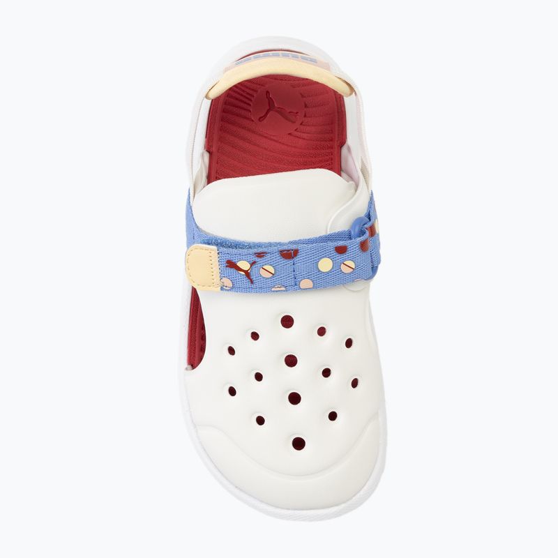 Sandale pentru copii  PUMA Evolve Summer Camp AC PS warm white/blue skies/chamomile 5