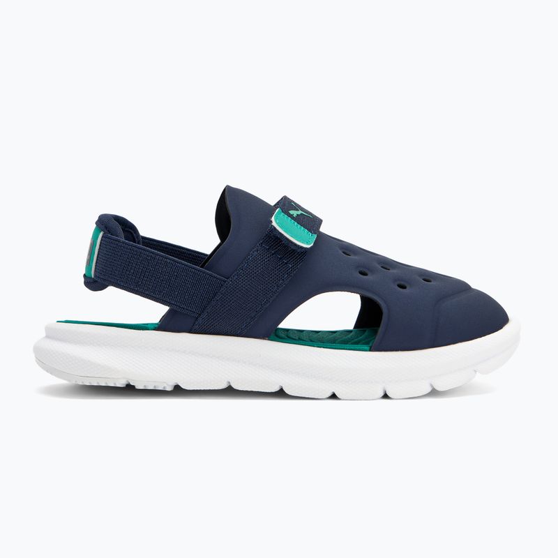 Sandale pentru copii  PUMA Evolve AC Inf puma navy/sparkling green/puma white 2