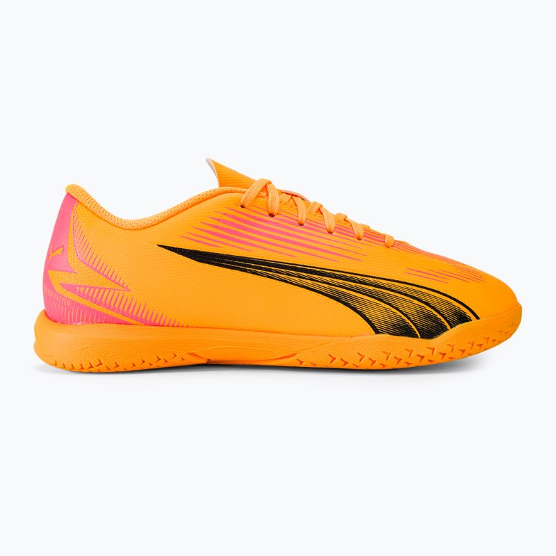 Încălțăminte de fotbal pentru copii PUMA Ultra Play TT Jr sunset glow/puma black/sun stream 2