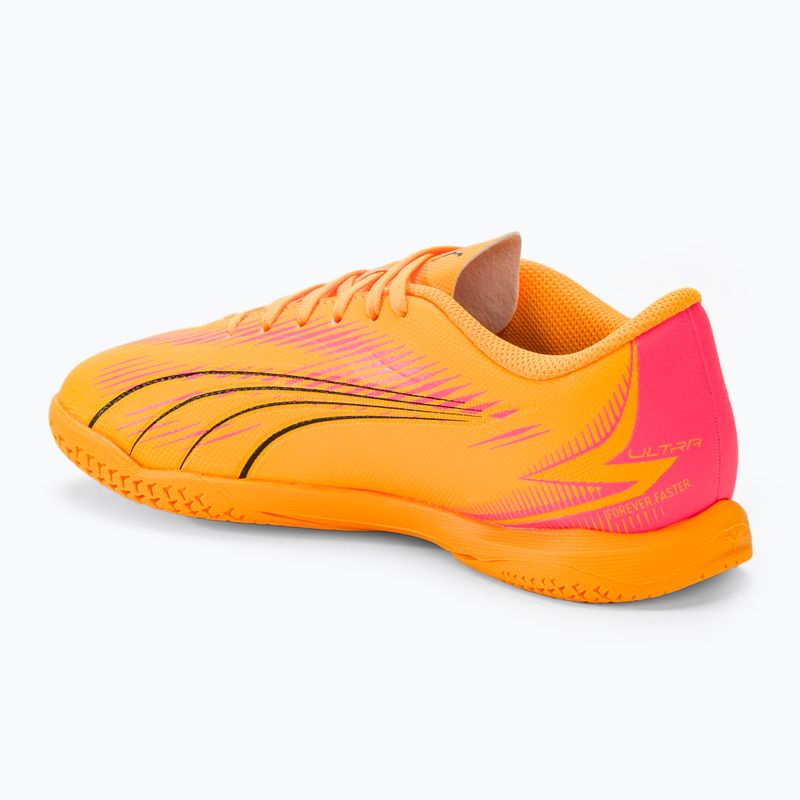 Încălțăminte de fotbal pentru copii PUMA Ultra Play TT Jr sunset glow/puma black/sun stream 3