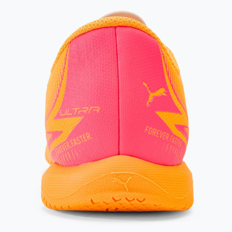 Încălțăminte de fotbal pentru copii PUMA Ultra Play TT Jr sunset glow/puma black/sun stream 6