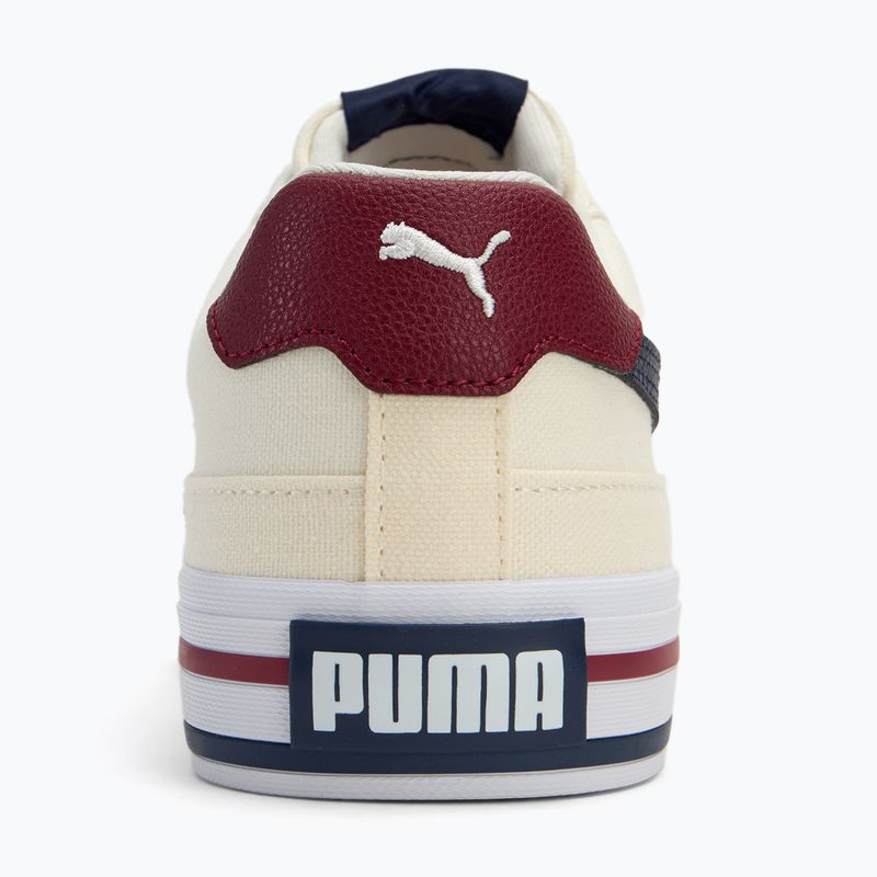 Încălțăminte pentru copii PUMA Court Classic Vulc FS warm white/puma navy/sugared almond 6