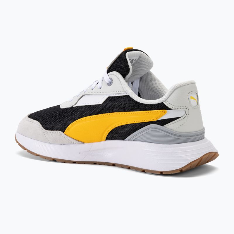 Încălțăminte PUMA Runtamed Plus black/yellow sizzle/feather gray/gray fog/white 3