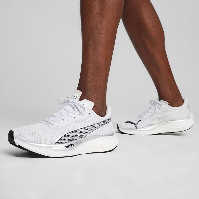 Încălțăminte de alergat pentru bărbați PUMA Velocity Nitro 3 white 7