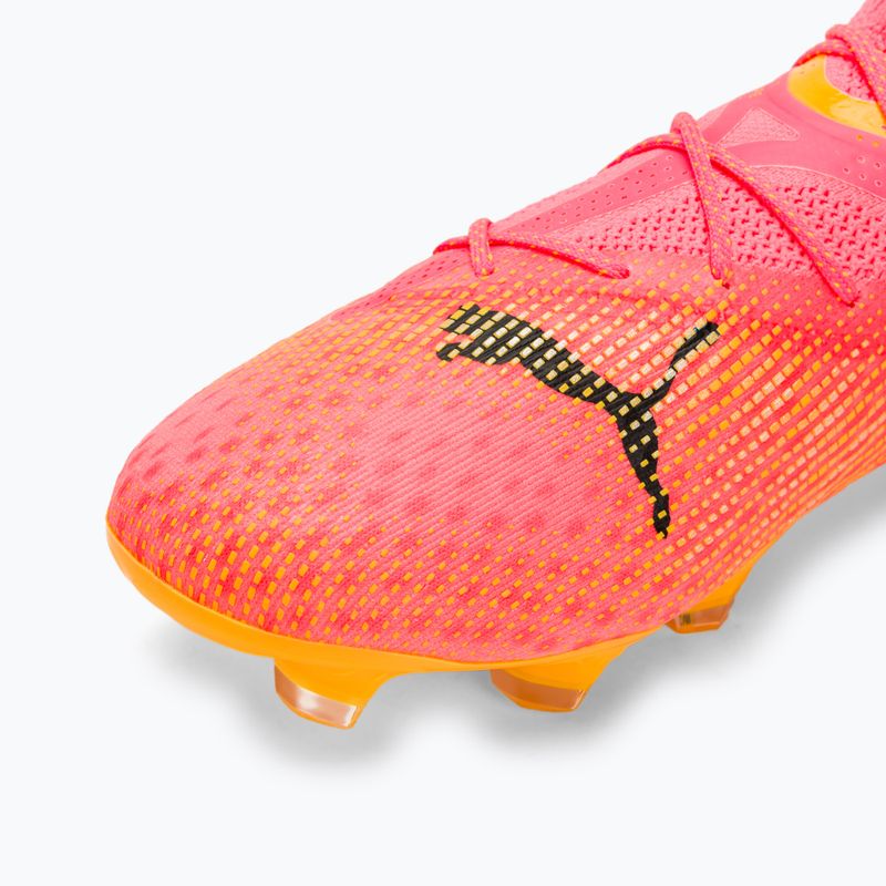 Încălțăminte de fotbal PUMA Future 7 Ultimate FG/AG sunset glow/puma black/sun stream 7