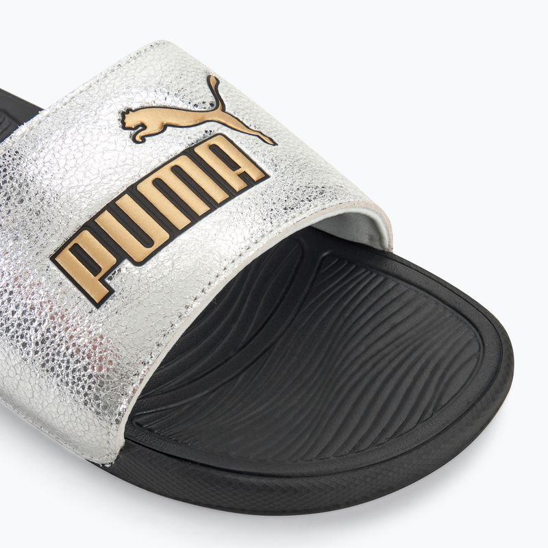 Papuci PUMA Cool Cat 2.0 Metallic Shine puma silver/puma gold/puma black 7