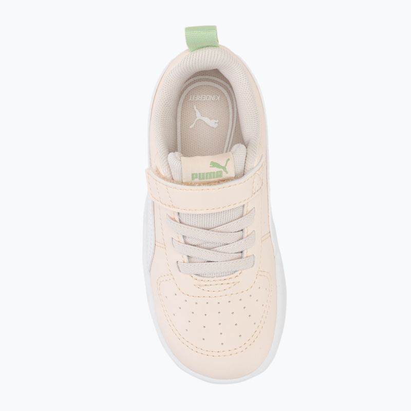 Încălțăminte pentru copii PUMA Rickie AC+ Inf rosebay/puma white/pure green 5