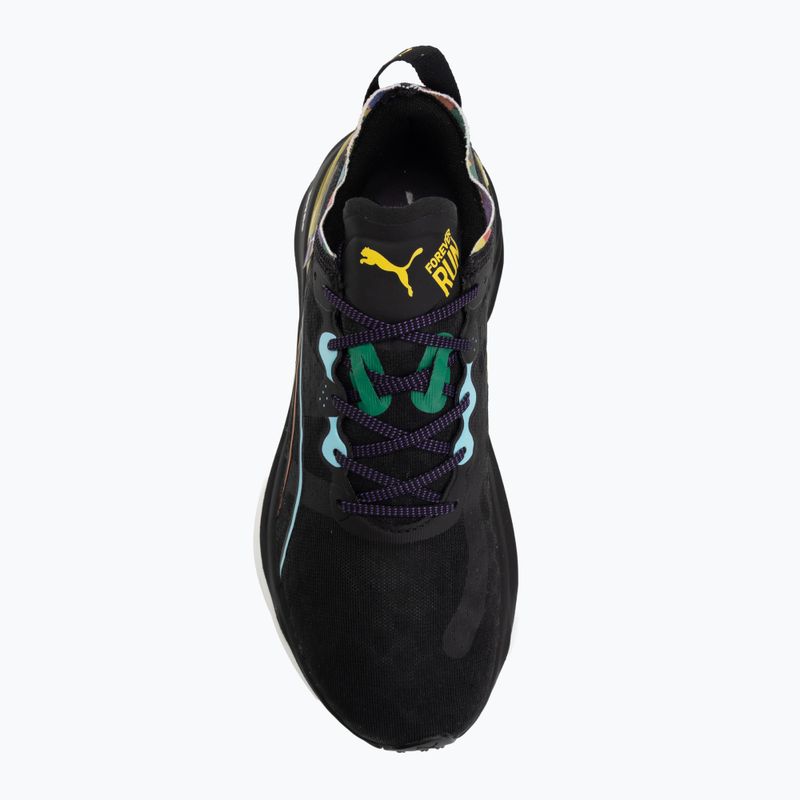 Încălțăminte de alergare pentru femei Puma ForeverRun Nitro Love Marathon black/green/blue/orange/yellow/white 5