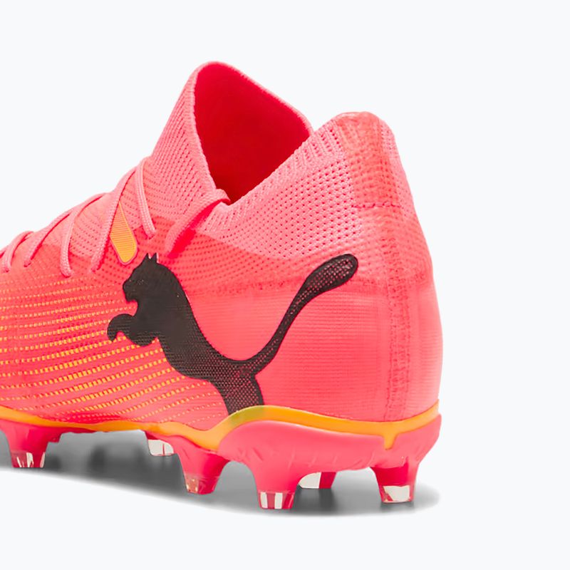 Încălțăminte de fotbal PUMA Future 7 Match FG/AG sunset glow/puma black/sun stream 13