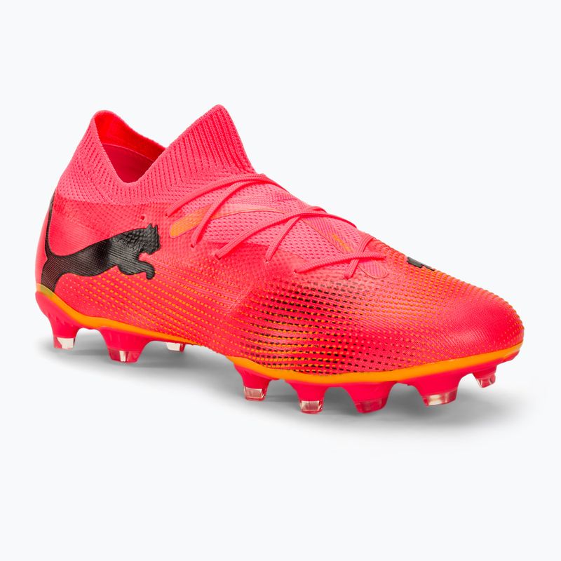 Încălțăminte de fotbal PUMA Future 7 Match FG/AG sunset glow/puma black/sun stream