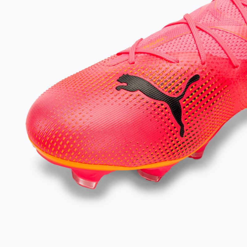 Încălțăminte de fotbal PUMA Future 7 Match FG/AG sunset glow/puma black/sun stream 7