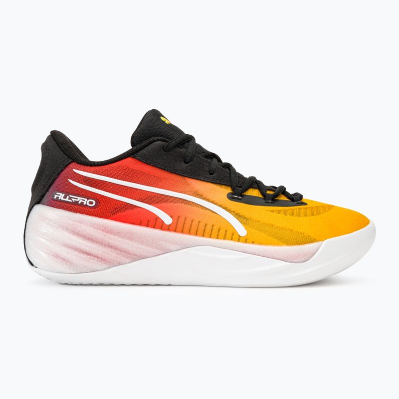 Încălțăminte de baschet pentru bărbați  PUMA All-Pro Nitro Showtime yellow sizzle/purple glimmer 2