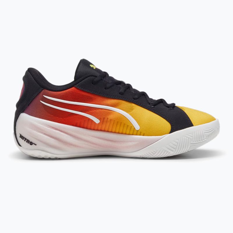 Încălțăminte de baschet pentru bărbați  PUMA All-Pro Nitro Showtime yellow sizzle/purple glimmer 8