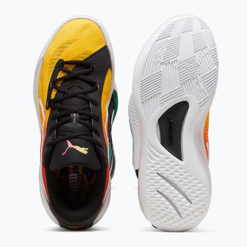 Încălțăminte de baschet pentru bărbați  PUMA All-Pro Nitro Showtime yellow sizzle/purple glimmer 12