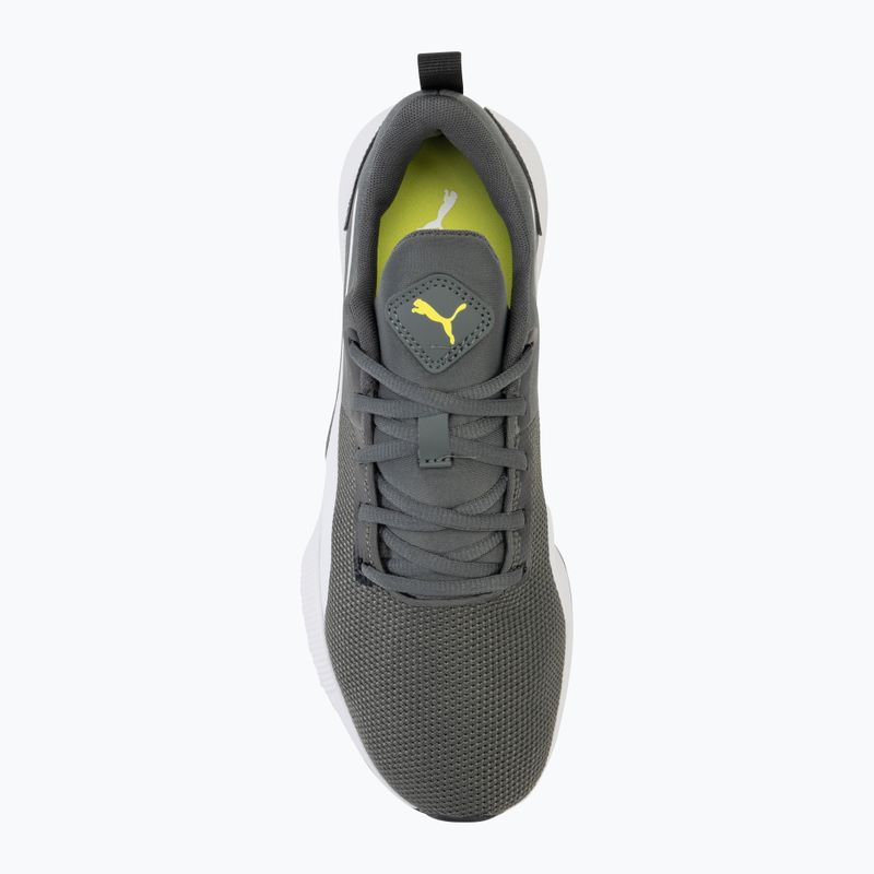 Încălțăminte pentru copii PUMA Flyer Runner mineral gray/puma white/puma black 5