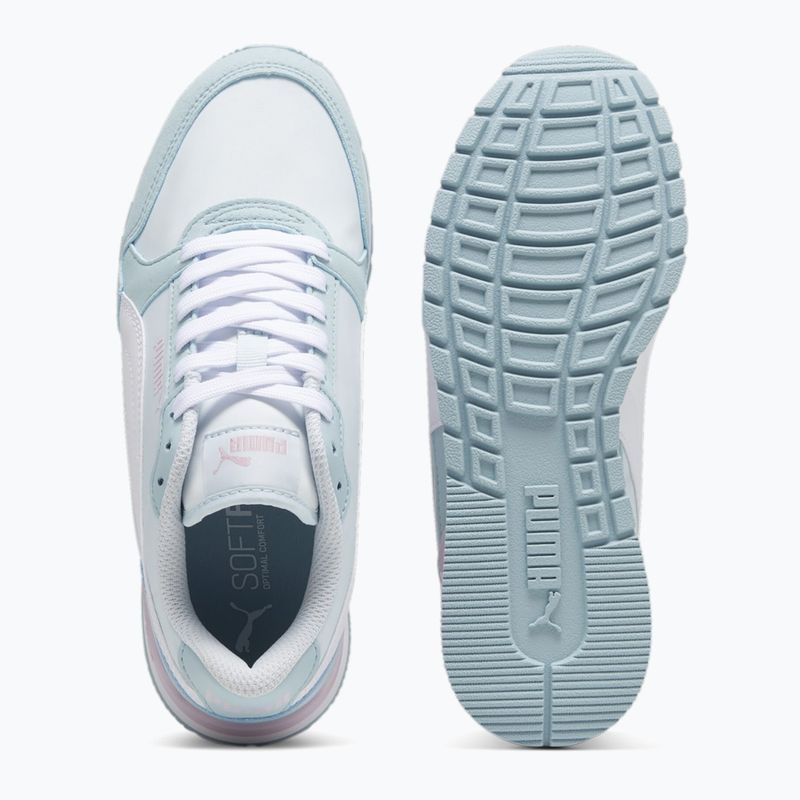 Încălțăminte pentru copii PUMA ST Runner v3 NL dewdrop/puma white/turquoise surf/grape mist 11