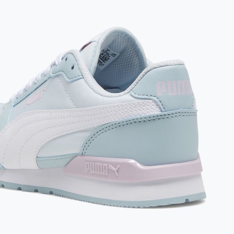 Încălțăminte pentru copii PUMA ST Runner v3 NL dewdrop/puma white/turquoise surf/grape mist 13