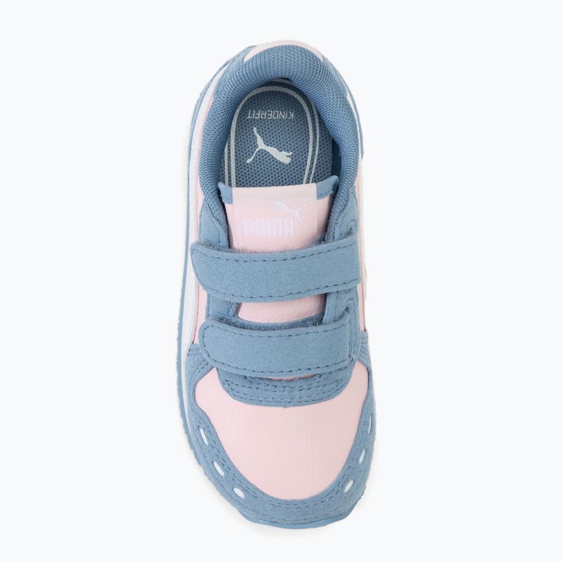Încălțăminte pentru copii PUMA Cabana Racer SL 20 V Inf whisp of pink/puma white/zen blue 5