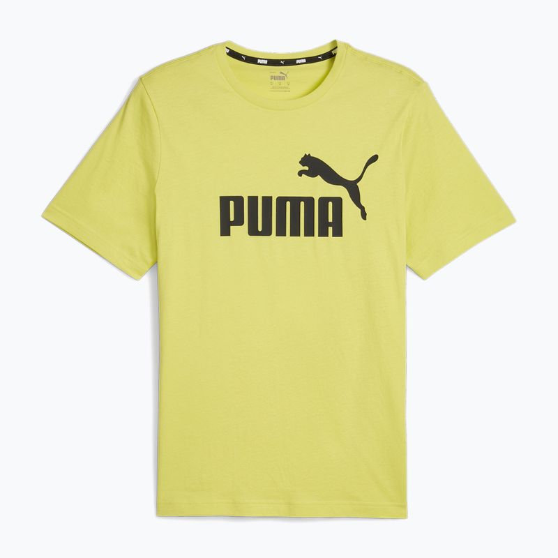 Tricou pentru bărbați PUMA Es Logo Tee (S) lime sheen
