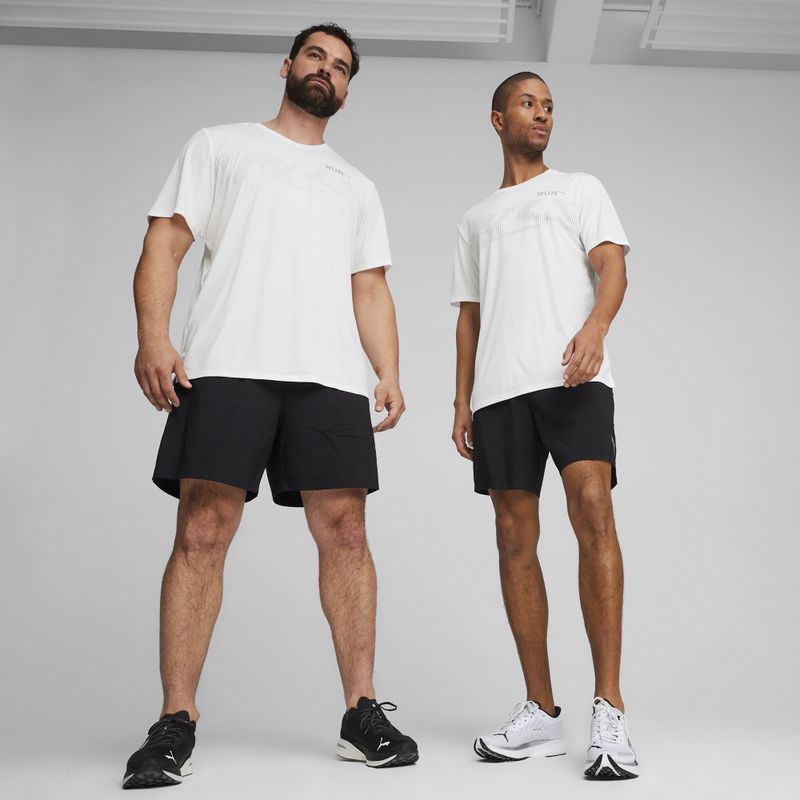 Tricou de alergat pentru bărbați PUMA Run Favorite Graphic white