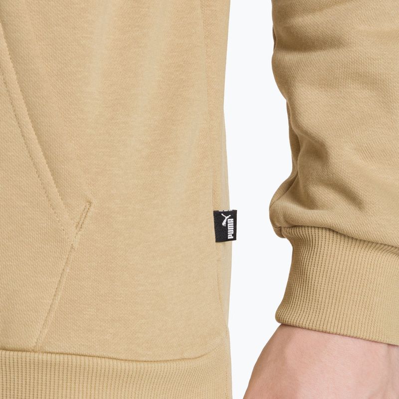 Bluză pentru bărbați PUMA Essentials Big Logo Hoodie FL prairie tan 4