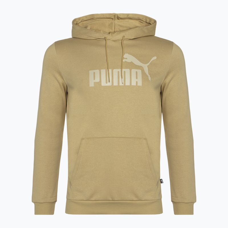 Bluză pentru bărbați PUMA Essentials Big Logo Hoodie FL prairie tan 5