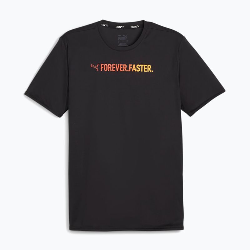 Tricou de alergat pentru bărbați PUMA Run Favorite Graphic black