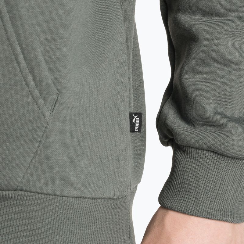 Bluză pentru bărbați PUMA Essentials Big Logo Hoodie FL mineral gray 4