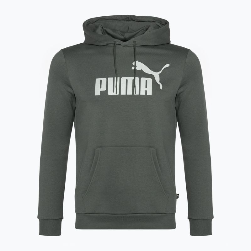 Bluză pentru bărbați PUMA Essentials Big Logo Hoodie FL mineral gray 5