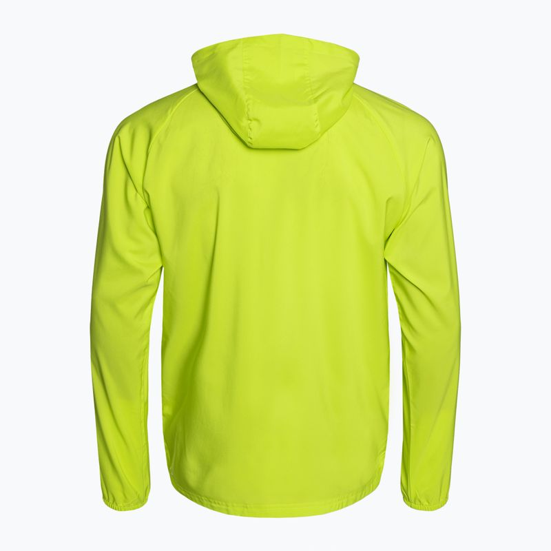 Geacă de alergat pentru bărbați PUMA Run Favoriteoven Hooded green 2
