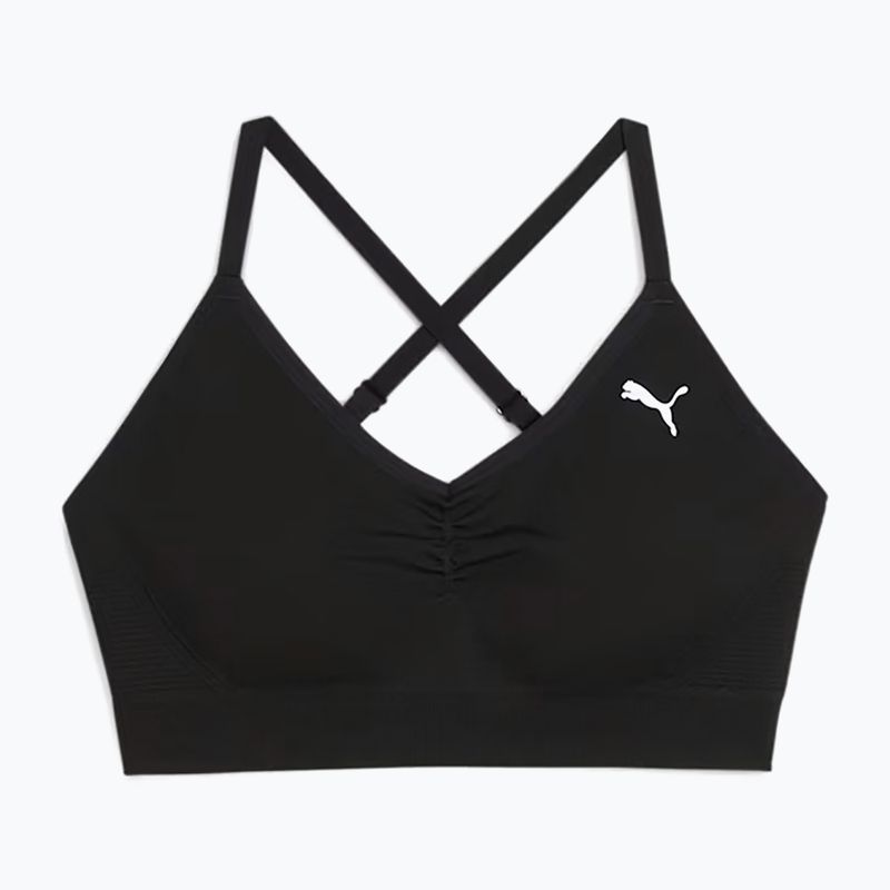 PUMA Move Shapeluxe Sutien de fitness fără cusături puma negru