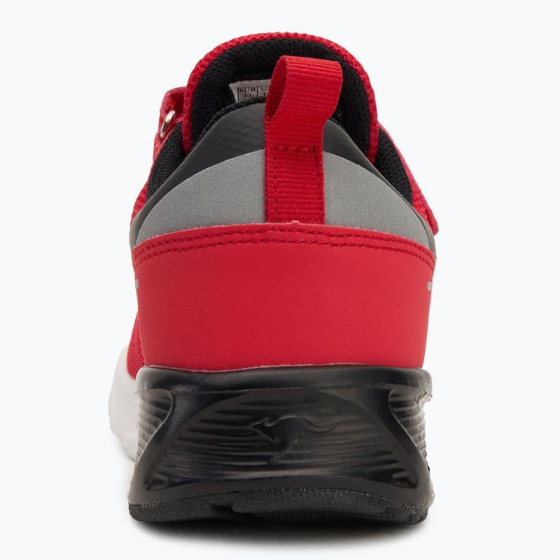 Pantofi pentru copii KangaROOS KX-Arg EV roșu aprins/negru jet 6
